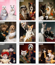 Load image into Gallery viewer, Multiple Pet Portrait | Custom 2 Pet Portrait
