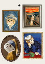 將圖片載入圖庫檢視器 Character Series Regal Pet Artwork - MsCutBB Custom Pet Portraits
