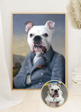 將圖片載入圖庫檢視器 Noble Collection Pet Portrait art - MsCutBB Custom Pet Portraits
