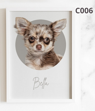 將圖片載入圖庫檢視器 Modern Style Exclusive pet art - MsCutBB Custom Pet Portraits
